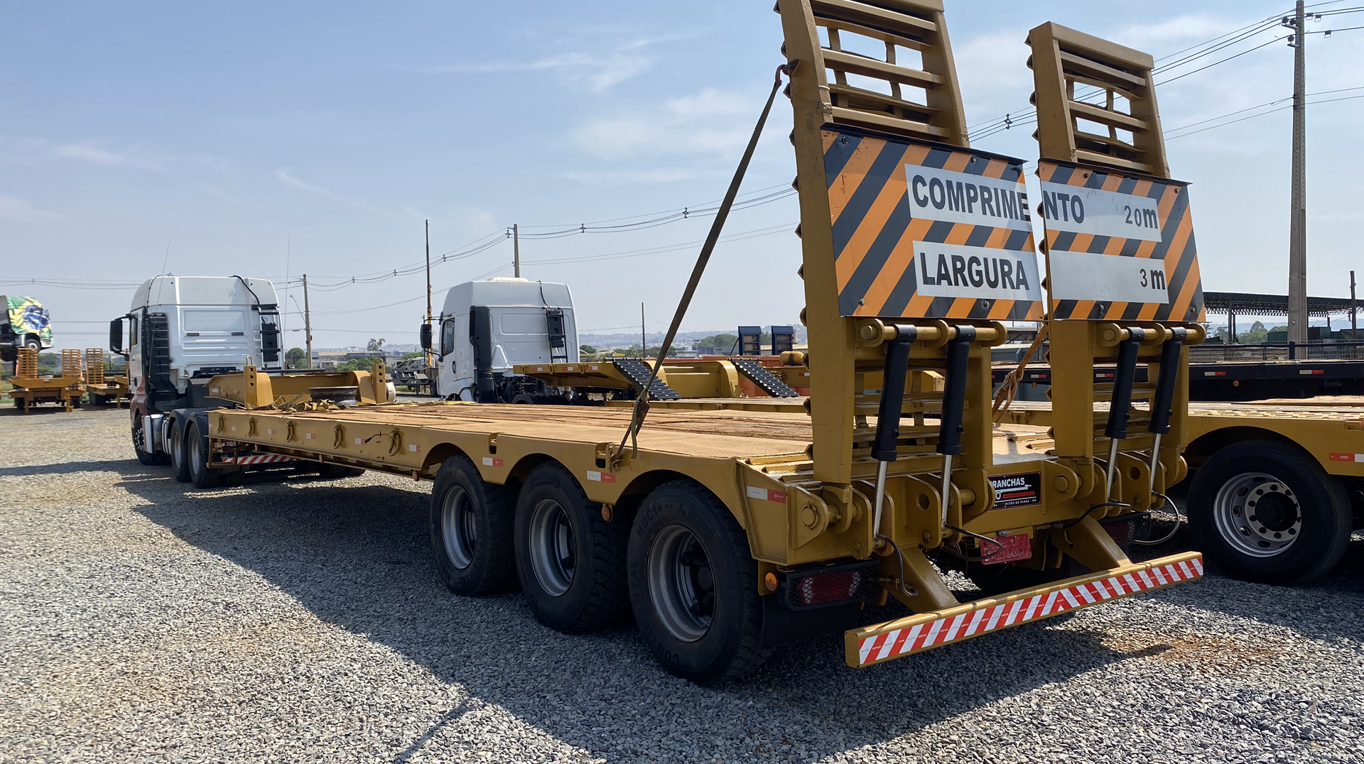 Transporte Pesado – Carreta Prancha Rebaixada